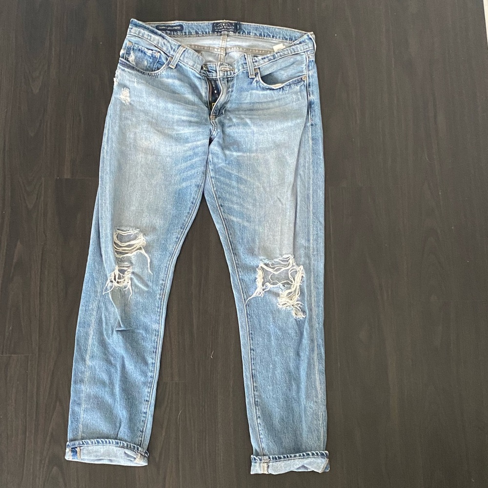 Lucky Brand Sienna Slim Boyfriend Jeans